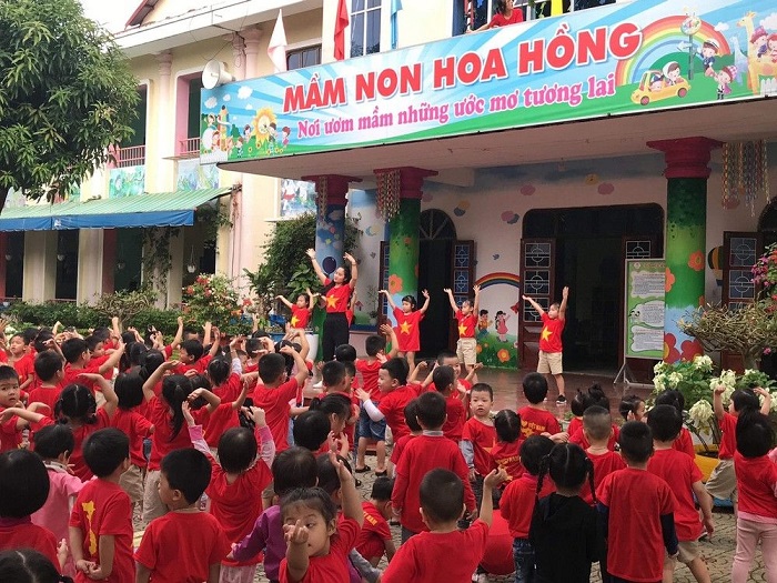 Trường Hoa Hồng với đội ngũ giáo viên yêu nghề